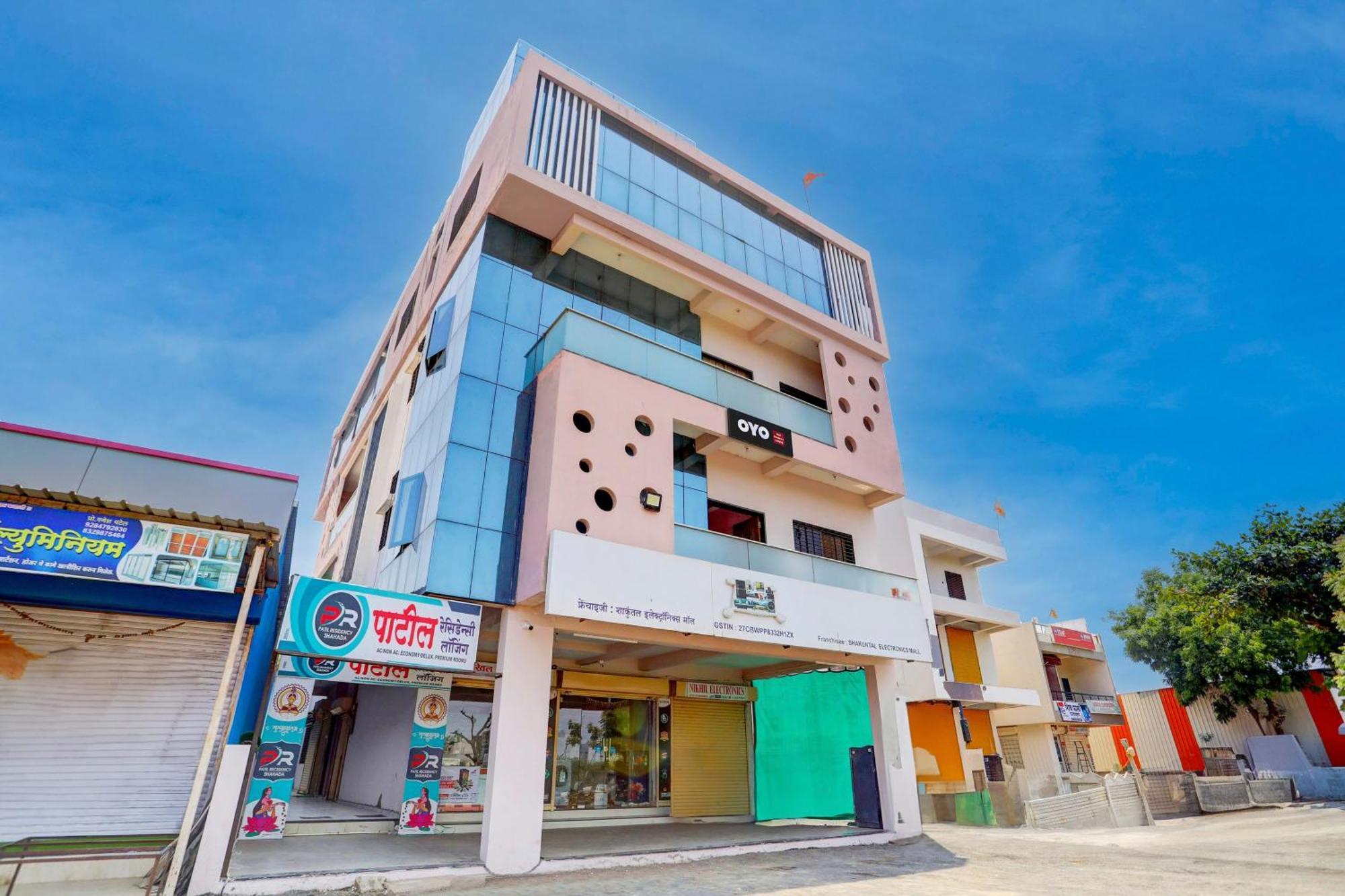 Hotel O Patil Residency Lodging Shahada Luaran gambar